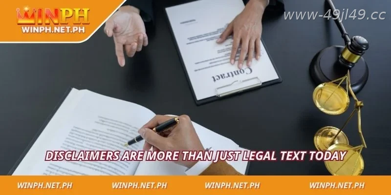 How the 49JILI Disclaimer affects real platform usage