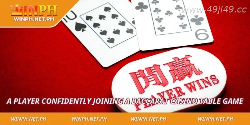 Step-by-step guide to joining a baccarat table confidently