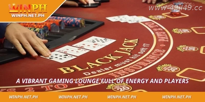 Popular gaming lounges and casino environments