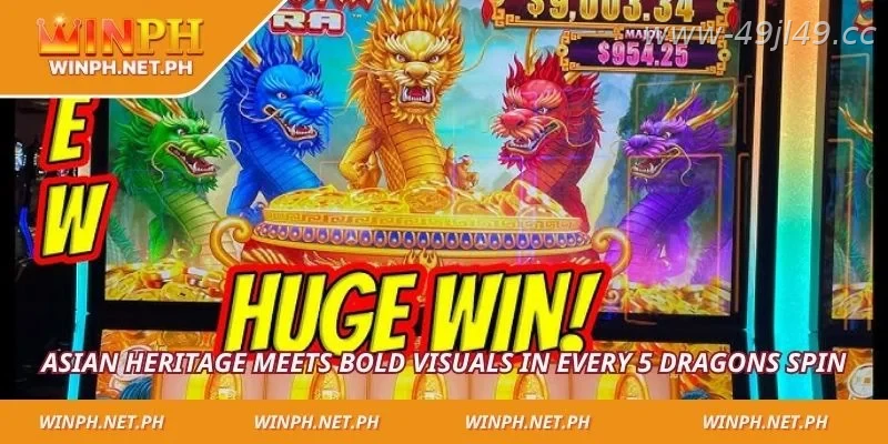 5 Dragons delivers a rich Asian-themed slot adventure