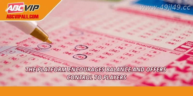 Responsible gaming features inside 49JILI Lottery